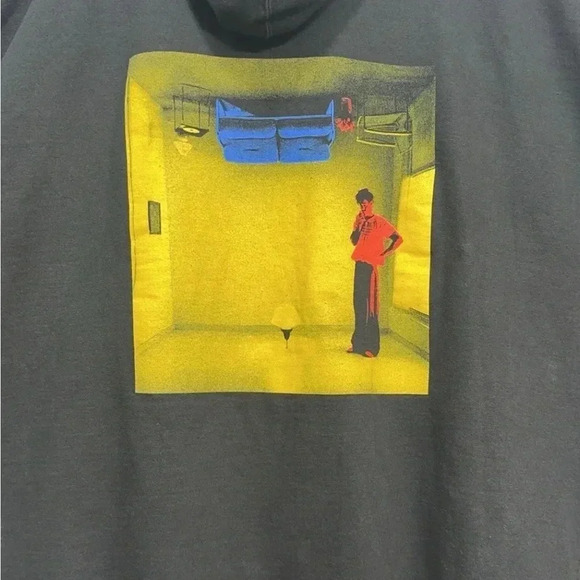 Harry’s House Harry Styles Black Long Sleeve Hoodie Sweatshirt Pullover 2XL - Picture 2 of 16